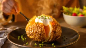 « C’est mon repas du soir express quand je n’ai ni le temps ni l’envie de cuisiner » : avec une pomme de terre fondante