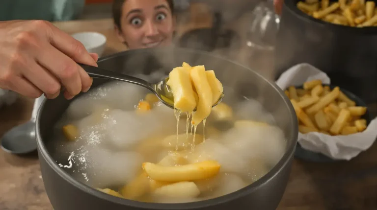 Depuis que je fais ça, mes frites Airfryer sont parfaites : l’astuce de l’eau chaude révélée