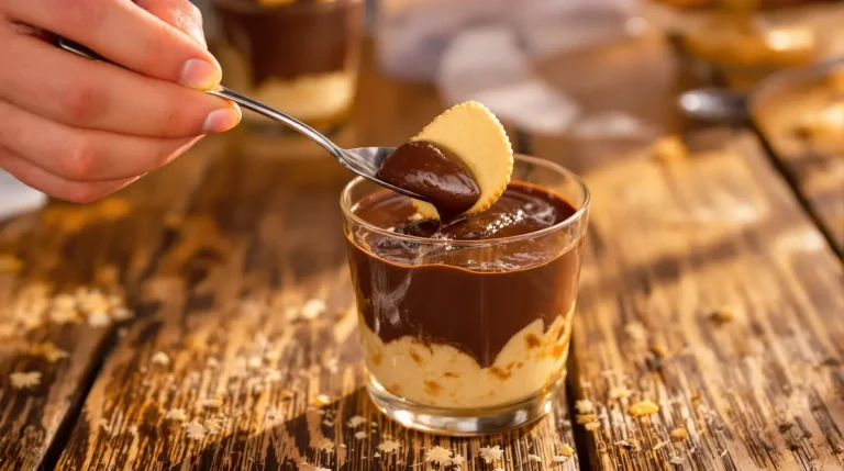 Dessert sans cuisson : ma mousse au chocolat intense et biscuits fondants prêts en 10 minutes Dessert sans cuisson : ma mousse au chocolat intense et biscuits fondants prêts en 10 minutes