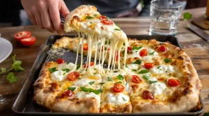Fini la sauce tomate sur la pizza : j’adopte cette version blanche qui fait l’unanimité à table