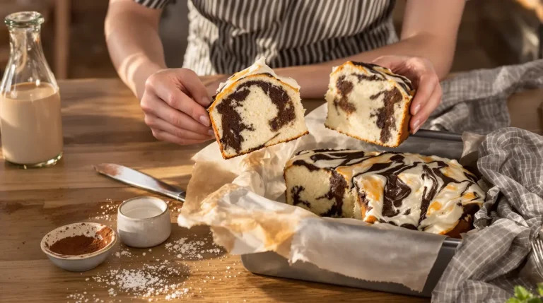 Je n’avais jamais fait un cake marbré aussi bon et sain : sans œufs ni beurre, voici pourquoi