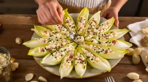 Petites barquettes d’endive au jambon : mon apéritif ultra express prêt en quelques minutes