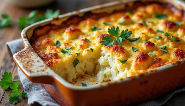 découvrez notre recette facile et rapide de gratin de chou-fleur, un plat savoureux et réconfortant à tester absolument pour vos repas en famille.
