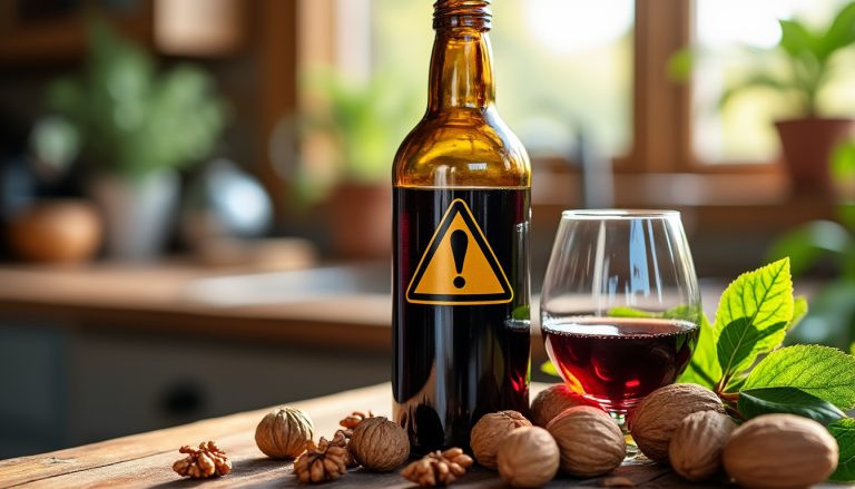 Les dangers du vin de noix : ce qu'il faut savoir avant de le consommer découvrez les risques liés à la consommation du vin de noix et les précautions à prendre pour apprécier cette boisson en toute sécurité.