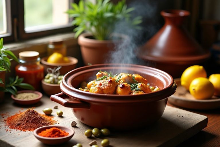Découvrez comment préparer un tajine de poulet savoureux et facile