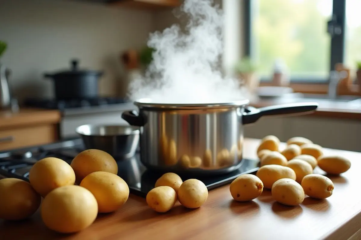 Quel est le temps de cuisson des pommes de terre en cocotte minute Quel est le temps de cuisson des pommes de terre en cocotte minute