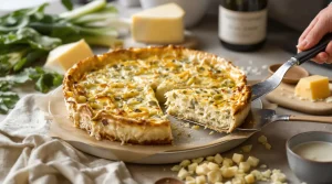 tarte aux poireaux à l'ancienne