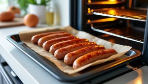 découvrez nos astuces pour réussir parfaitement la cuisson des saucisses au four, étape par étape, sans commettre d'erreur.