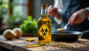 découvrez les risques potentiels de l'huile de colza et les précautions à prendre avant de l'utiliser en cuisine pour une consommation sécurisée.