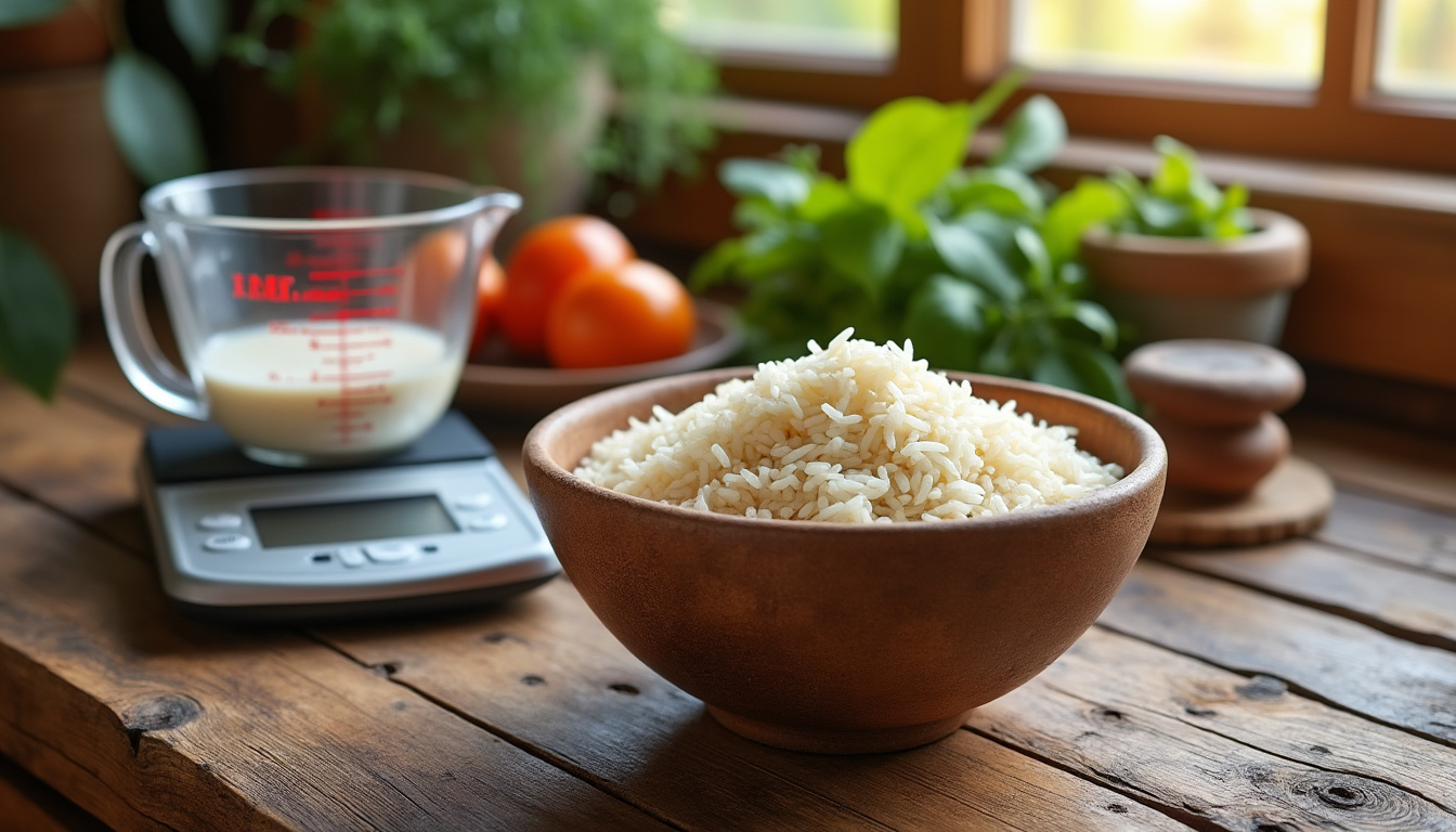 découvrez quelle quantité de riz sec prévoir par personne pour un repas équilibré et sain, afin d'éviter le gaspillage tout en respectant vos besoins nutritionnels.