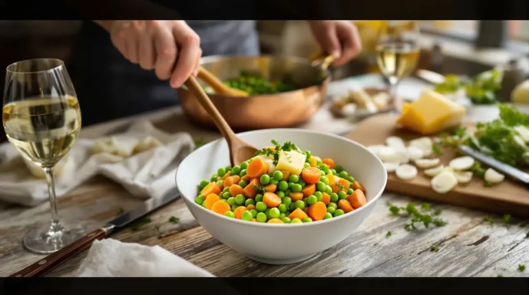 recette des petit pois carottes